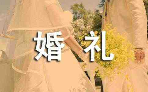 创意的婚礼策划方案(15篇)